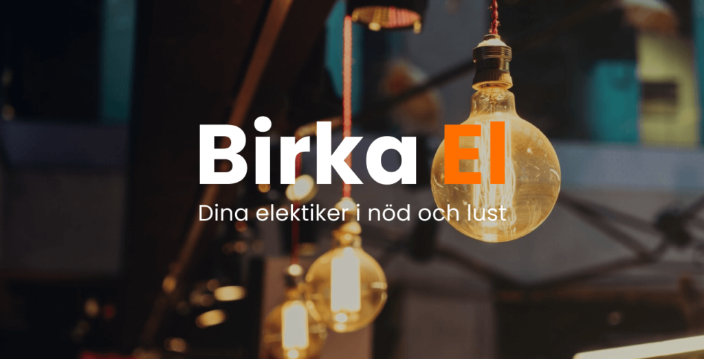 Birka El - Dina elektriker i nöd och lust